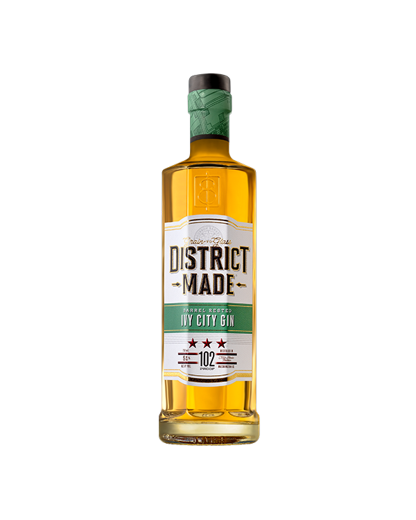 District Made Barrel Rested Ivy City Gin 102 Proof 750mL 