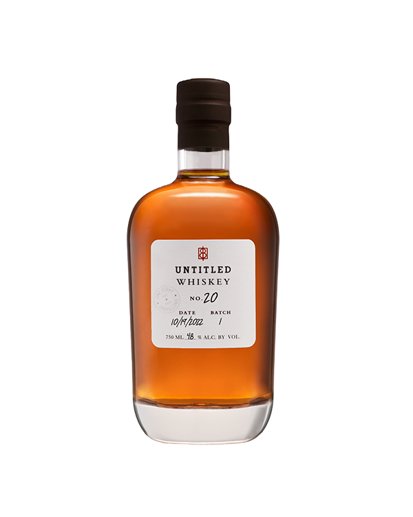 Untitled Whiskey No. 20 96 Proof 750mL